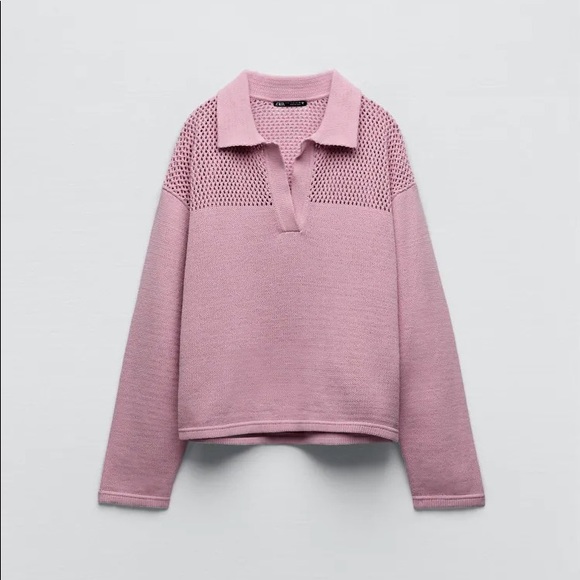 Zara chenille sweatshirt - Picture 3 of 11